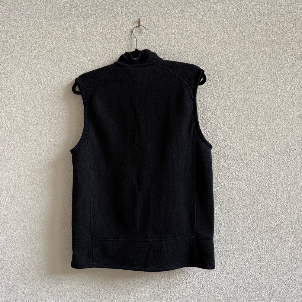 Patagonia Men's Better Sweater Vest Black Fleece Size Medium - Picture 6 of 6
